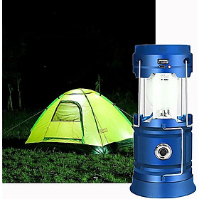 Đèn LED LED LED LED/USB LED LED LED Đèn cắm trại di động có thể sạc lại Đèn vườn với 2 chế độ lơ lửng 360 ° không thấm nước phù hợp cho khu cắm trại/Lauses/Garden/Fishing (màu xanh)