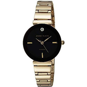 Đồng hồ nữ Anne Klein Women's Diamond-Accented Bracelet Watch - Gold