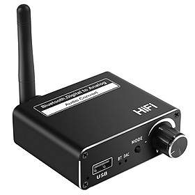 ROGTZ Bộ Chuyển Đổi Âm Thanh DAC HIFI Bluetooth D18 (Hỗ Trợ Cổng Optical) - Hàng Nhập Khẩu