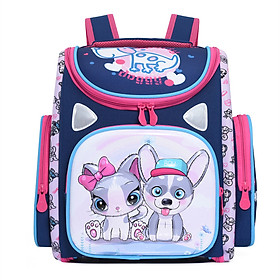 Ba lô học sinh tiểu học, ba lô học sinh vỏ cứng PC phong cách mới - BEE GEE HS1302