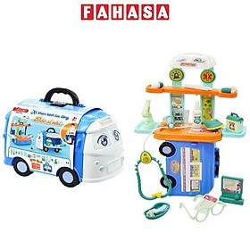 Đồ Chơi Xe Khám Bệnh Lưu Động - Bác Sĩ Nhí - Firstar DK81356