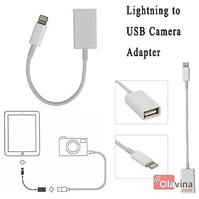 Mua Cáp OTG chuyền dữ liệu Iphone  Ipad dùng cho IOS 8-10.3 (trắng)