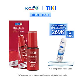 Tinh chất dưỡng chuyên biệt chống lão hóa Hada Labo Pro Anti Aging α Lifting Essence (30g)