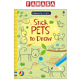 Sách ngoại văn: Stick Pets To Draw