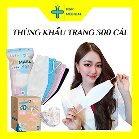 Sỉ 300 cái khẩu trang KF94 4D An Tâm, giá tận xưởng, nhiều màu, mix thùng, ship nhanh