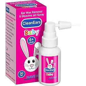 Dung dịch vệ sinh tan ráy tai cho bé CleanEars Baby 30ml
