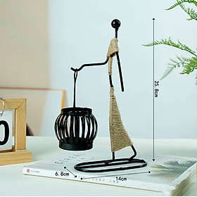 Giá đỡ nến, đèn trang trí, tượng trang trí decor bàn ăn, đàn piano, nhà bếp, phòng khách - Hàng chính hãng
