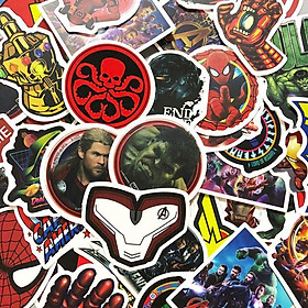 Sticker dán cao cấp siêu anh hùng Cực COOL ms#3