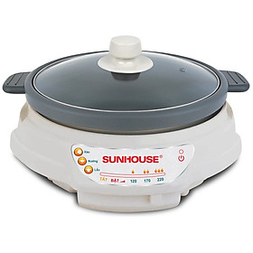 Mua Lẩu Điện Sunhouse SH535 Màu Ngẫu Nhiên - Hàng chính hãng