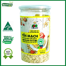 Yến Mạch Úc Tươi Mr Johnny Hộp 320g - Cho người ăn kiêng, giảm cân