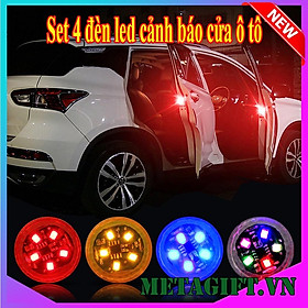 Đèn Led Cảnh Báo Mở Cửa Xe Hơi Đèn Led Nhấp Nháy Gắn Ô Tô