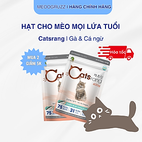 HẠT CATSRANG - THỨC ĂN CHO MÈO MỌI LỨA TUỔI (TÚI 400Gr)