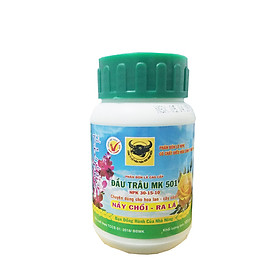 Phân bón Đầu trâu 501 (100g/hũ) | Chuyên dùng dưỡng hoa lan và các loại cây trồng khác