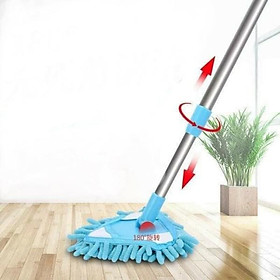 Mua Chổi Lau Nhà - Chổi Lau Đa Năng Hình Tam Giác Mẫu Mới Có Thể Xoay 180 Độ