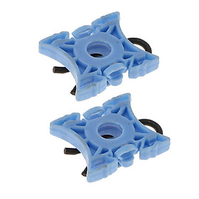 2x Auto Body Clips Nylon Bumper Fender Liner Fastener Rivet Push Type Retainer Clips Retainer Push Clips Fastener Retainer Clamps