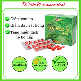 TPCN- Robinson pharma USA- Robeuca fort-Viên uống bổ phế giảm ho, đau