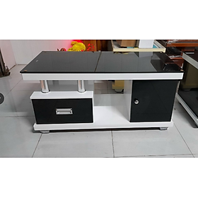 Mua Bàn trà 2 hộc mặt kính Juno Sofa 50 x 100 cm x cao 45 cm