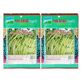 Bộ 2 Gói Hạt Giống Cải Mầm New Zealand Phú Nông (100g / Gói)