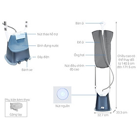 Mua Bàn là hơi nước đứng Philips GC625/29 Hàng chính hãng