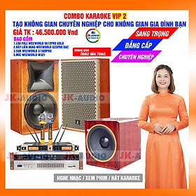 Mua DÀN KARAOKE GIA ĐÌNH LOA WEEWORLD VA12PRO GOLD 46 5 TRIỆU - Hàng chính hãng