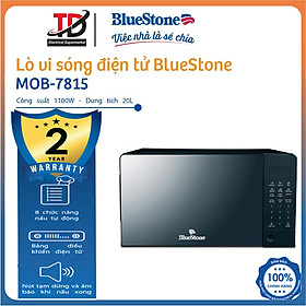 Mua Lò Vi Sóng Điện Tử Bluestone MOB-7815  20Lit-1100W  8 chế độ nấu  Hàng chính hãng