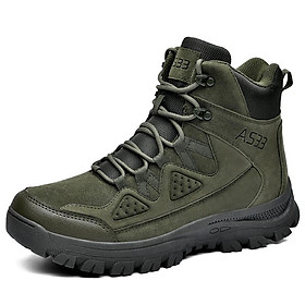 Mới Camo Quân Sự Giày Nam Lực Lượng Đặc Biệt Chiến Thuật Botas Ngoài Trời Sa Mạc Chống Trơn Trượt Giày Chiến Đấu Chống Nước Người Đi Bộ Đường Dài Săn Bắn khởi Động Color: wn703-junlv Shoe Size: 44