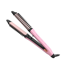 (yueli) curly hair plywood curler straight hair plate straight dual-use mini curling iron electric bar ironing board HS-532W