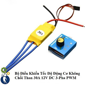 Mua Bộ Điều Khiển Tốc Độ Động Cơ Không Chổi Than 12VDC 3-Pha PWM 30A 32g