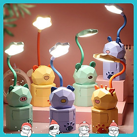 Mua Đèn Học Để Bàn Tích Điện Night Lamp Có Khay Đựng