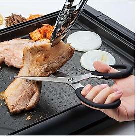 Kéo cắt gà, cắt thịt Shimomura Made Pro, lưỡi kéo dạng răng cưa mịn với độ sắc bén tuyệt vời - nội địa Nhật Bản