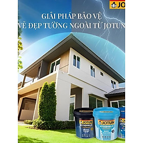 Mua Sơn tường nhà JOTUN JOTASHILED 1L chống phai màu  chống bám bụi (Sơn ngoại thất)