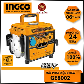 Máy phát điện dùng xăng hiệu Ingco GE8002