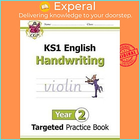 Sách - KS1 English Targeted Practice Book: Handwriting - Year 2 by CGP Books (UK edition, paperback)