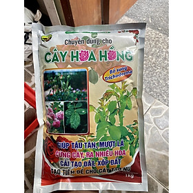 Mua Phân Bón Hoa Hồng Bổ Sung Trichoderma Giúp Cây Ra Hoa  Cải Tạo Đất  Cứng Cây  Tạo Nụ  Cứng Cây gói 1kg