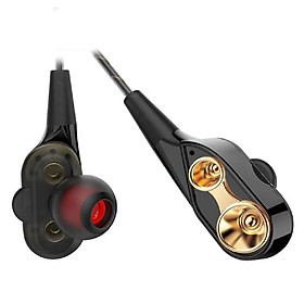 Mua Tai nghe HiFi lõi kép siêu bass (Tặng kèm 4 đầu mút + hộp đựng cao cấp)