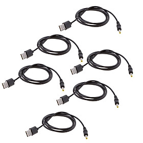 6x USB To DC Power Cable  To Male DC 1.7mmx4.0mm Power Charging Cable