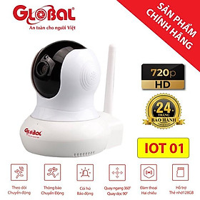 Mua Camera IP WiFi quay quét 360 HD 720P Global IOT01 hàng chính hãng