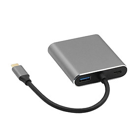 Type -in-1 Charging Port USB 3.0 with USB-C PD VGA 4K for  P30 Dock