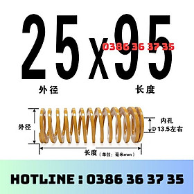 Lò xo khuôn mẫu TF-TL-TM-TH-TB, lò xo nén Khuôn Lò Xo Màu Vàng Trong Nước Lò Xo Dòng Phẳng