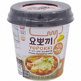 Bánh gạo Hàn Quốc YOPOKKI vị Phomai cốc 120g