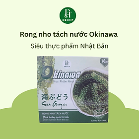 Rong nho tách nước OKINAWA - HỘP 100g(5 gói x 20g) DTFood/Khánh Hòa