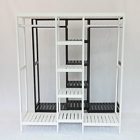 Mua Kệ Tủ treo quần áo gỗ thông 3 ngăn nội thất Hàn Quốc cao cấp