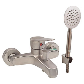 Mua Bộ vòi sen nóng lạnh Inox SUS 304 Eurolife EL-1501 (Trắng vàng)