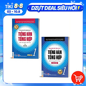 Combo Tiếng Hàn Tổng Hợp Sơ Cấp 1 Dành Cho Người Việt Nam Bản In Màu - Học Kèm App - Bookstore