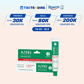 Gel chấm mụn đầu trắng và đầu đen Acnes Sealing Jell 18g