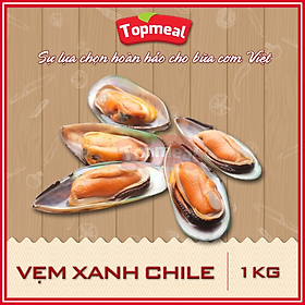 HCM - Vẹm xanh nguyên con Chile 40/60 (1 kg) - Thích hợp với các món hấp, nướng, sốt tiêu, nhúng lẩu - [Giao nhanh TPHCM]