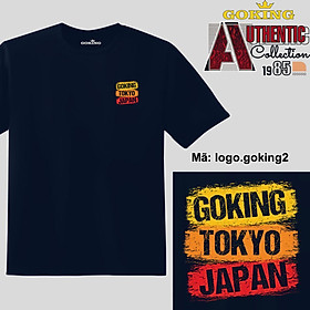 GOKING-TOKYO-JAPAN, mã logo-goking2. Trở nên cá tính và ấn tượng cùng chiếc áo phông Goking cho nam nữ trẻ em. Áo phông hàng hiệu cho cặp đôi, gia đình, đội nhóm