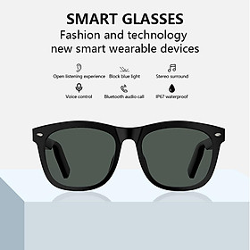 E9 Wireless Intelligent Multifunctional Bluetooth Glasses Listen Songs Sports Waterproof Glasses