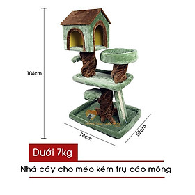 Cat Tree - Nhà Cây Cho Mèo - Mã LZ0142 -