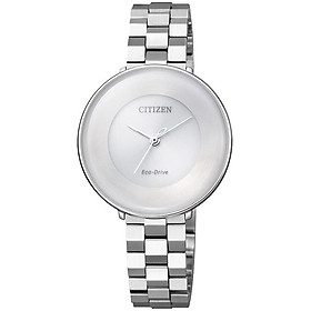 Đồng Hồ Nữ Citizen Dây Thép Không Gỉ EM0600-87A - Mặt Trắng (Sapphire)